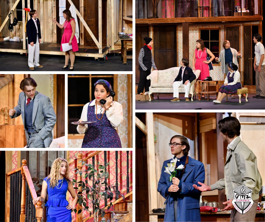 ClarenceCsd's tweet image. Tickets are still on sale online and at the door for performances tonight (Friday, Nov. 21) and Saturday, Nov. 22 of the @CHS_Devils Drama Club&apos;s production of &quot;Noises Off!&quot; 

For more information, visit vancoevents.com/us/events/land…? #ClarenceProud