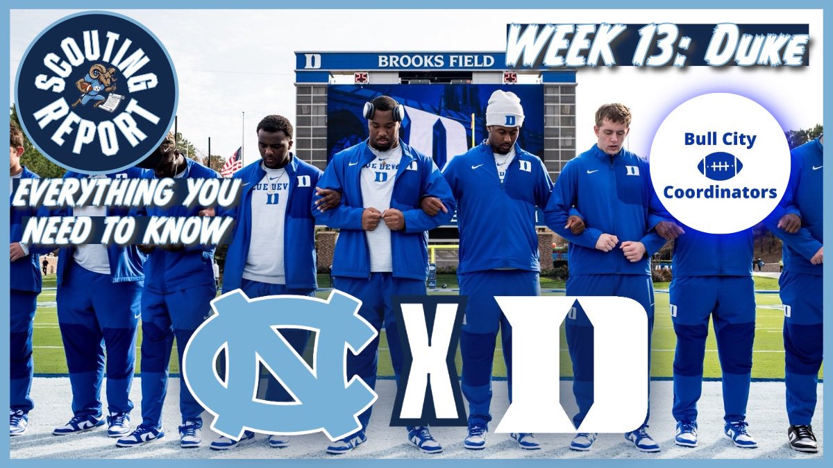 HeelBrothers's tweet image. What Can UNC Expect From Duke In The Battle For The Victory Bell? | Duke Scouting Report

Make sure and go check out our Duke Scouting Report with Ben from Bull City Coordinators (@DukeFBCoverage) 

Awesome time talking with him as we get ready for another battle of the Victory…