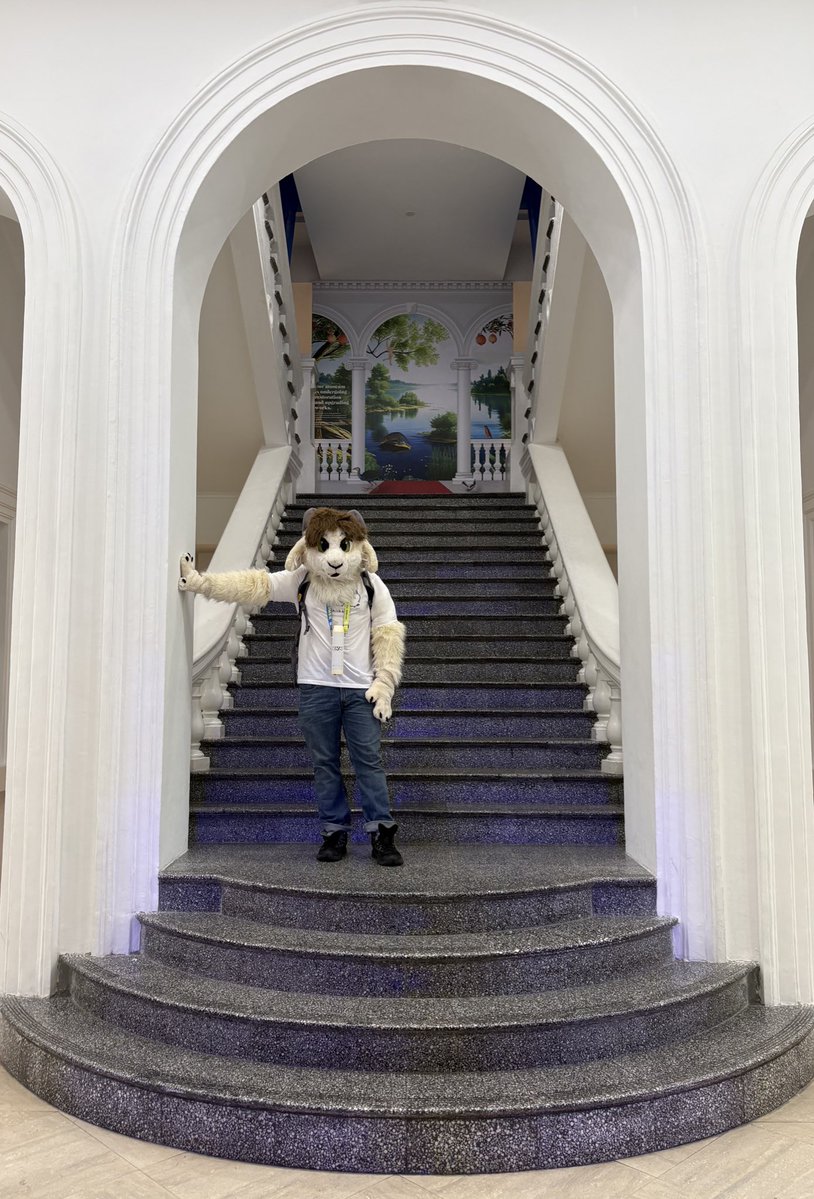 Night at the museum: #FursuitFriday 🐐