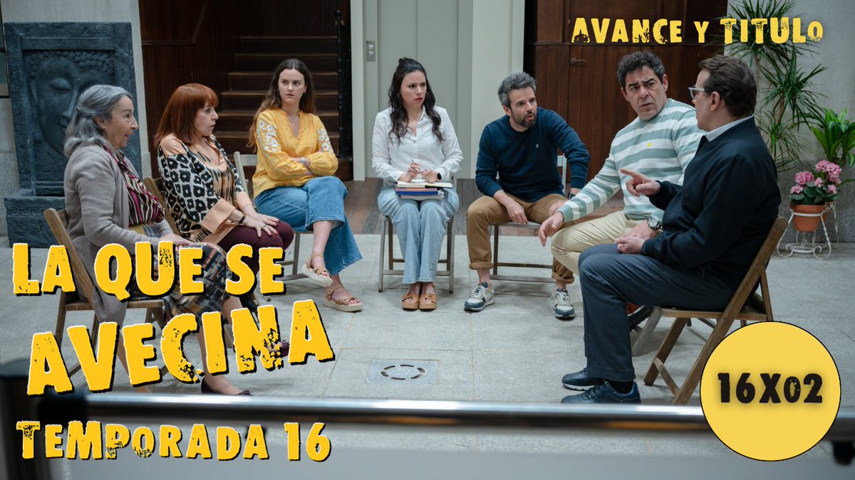 PlayAgainRS's tweet photo. LA QUE SE AVECINA 16x02 Título, Imágenes &amp; Teorías | ¿Quién es el VIUDO?

Avanzamos el título, tramas e imágenes del 16x02 de 'La Que Se Avecina'

Ver Vídeo https://t.co/nZC5wdoEnX

#LaQueSeAvecina #LQSA #LQSA16 https://t.co/6WogOD6bKz