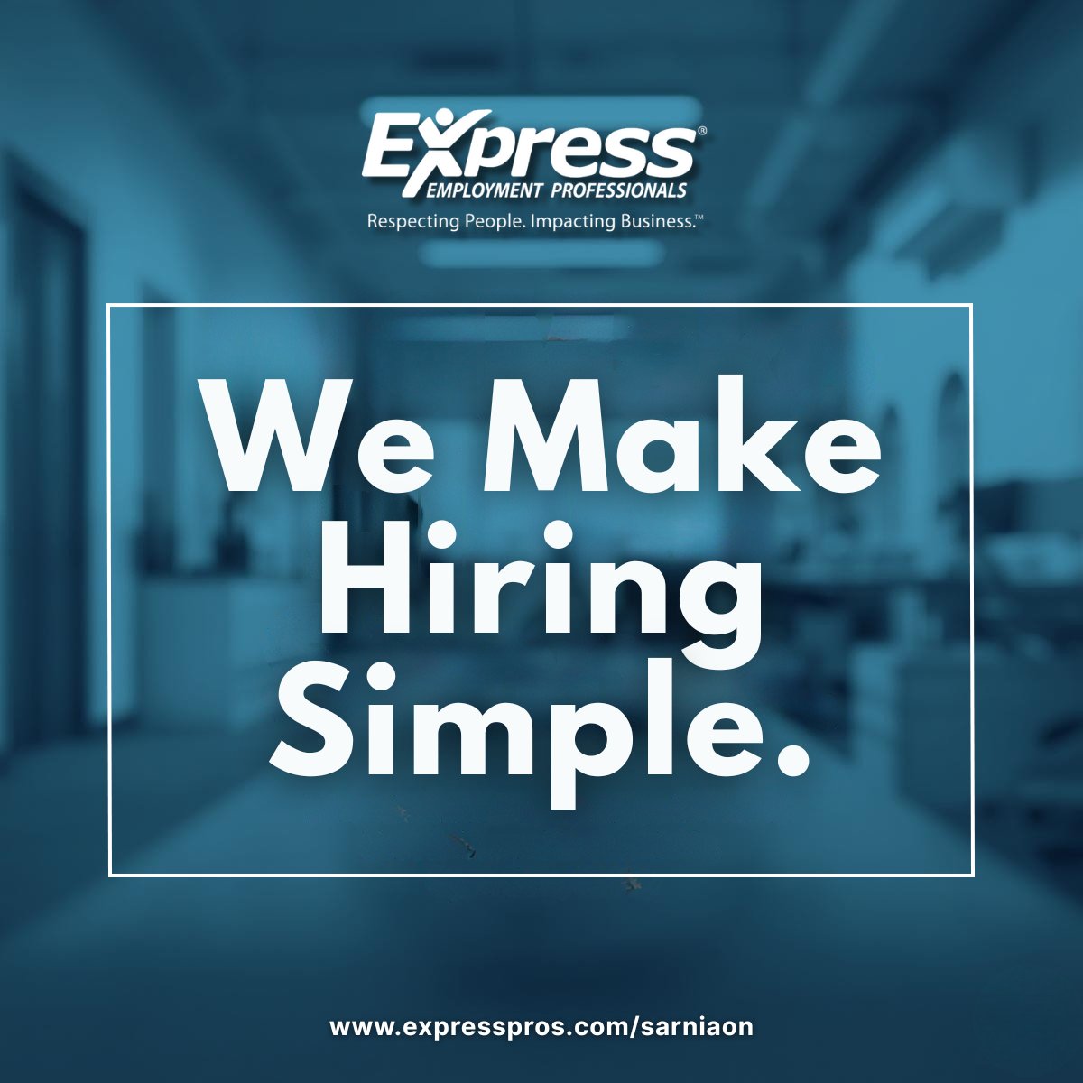 Hiring doesn’t need to be hard.
With Express, we make hiring simple — and effective.