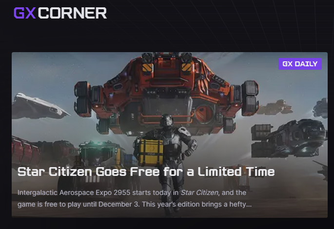 opening my browser to see star citizen there feels wild
