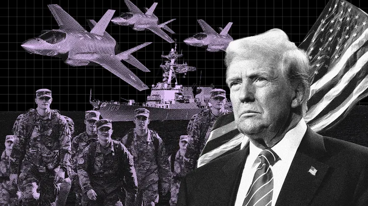 La dangereuse fuite en avant martiale de Donald Trump

Soldats dans les rues des villes démocrates, musèlement de la presse  indépendante, bombardements et menaces contre le Venezuela : Donald  Trump n’hésite plus à faire des usages inédits des armées étatsuniennes.  Et personne