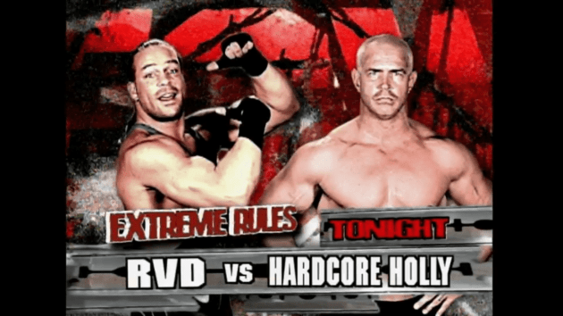 wrestle_hist's tweet image. 11/21/2006  

Rob Van Dam defeated Hardcore Holly in an Extreme Rules Match on WWE&apos;s ECW from the Nassau Coliseum in Uniondale, New York.   

#WWE #ECW #RobVanDam #RVD #WholeFnShow #MrMondayNight #OneOfAKind #HardcoreHolly #BobHolly #ExtremeRulesMatch