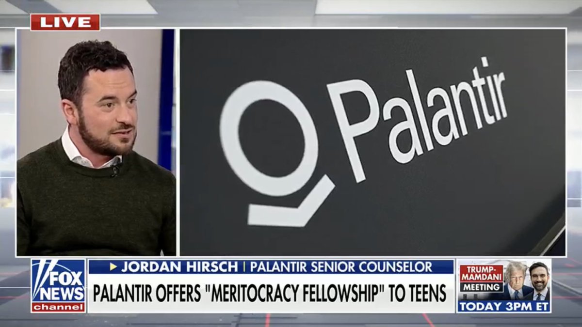 t_harv0's tweet image. Wonder why the left hates Palantir?