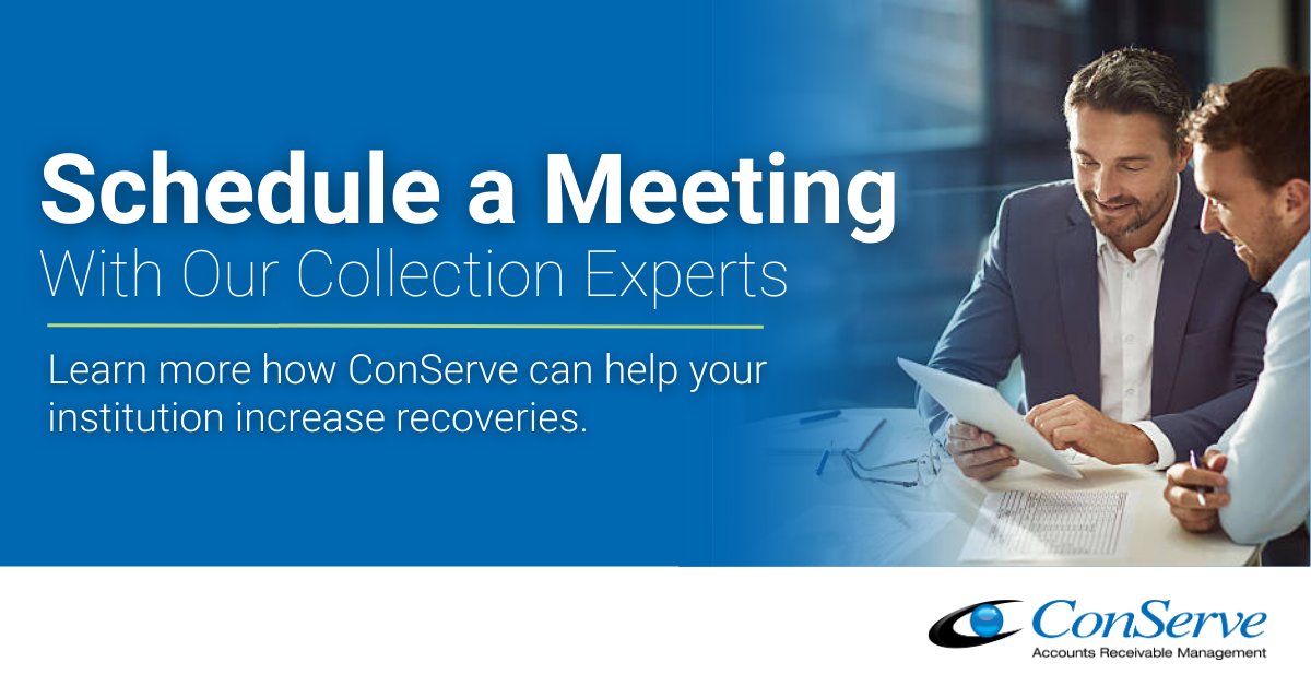 ConServeARM's tweet image. Let us earn your trust: Schedule a meeting with one of our knowledgeable Sales Directors to see how an industry expert can transform your collection efforts. conserve-arm.com/meet-conserve/…