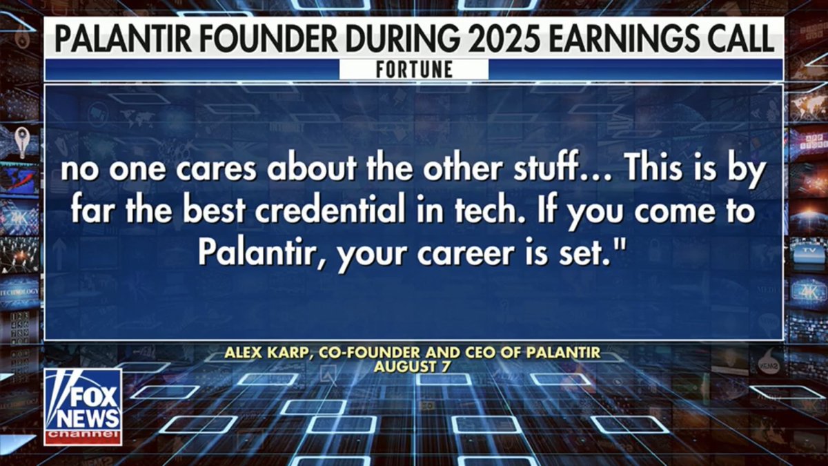 t_harv0's tweet image. Wonder why the left hates Palantir?