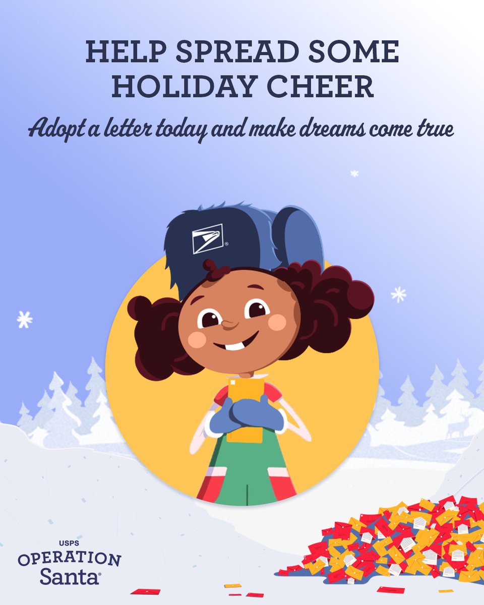 USPS Operation Santa tweet media