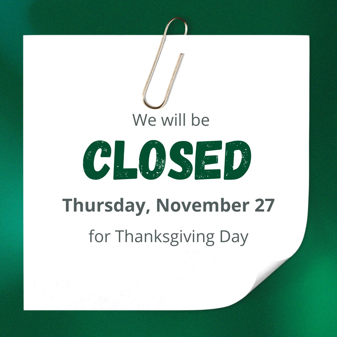GoFCCCU's tweet image. First Class will be closed on Thursday, November 27th, for Thanksgiving Day

However, you can always access your accounts and deposit checks with our free online banking or mobile banking services 24/7.

gofirstclass.org/resources/onli… 

#firstclassccu