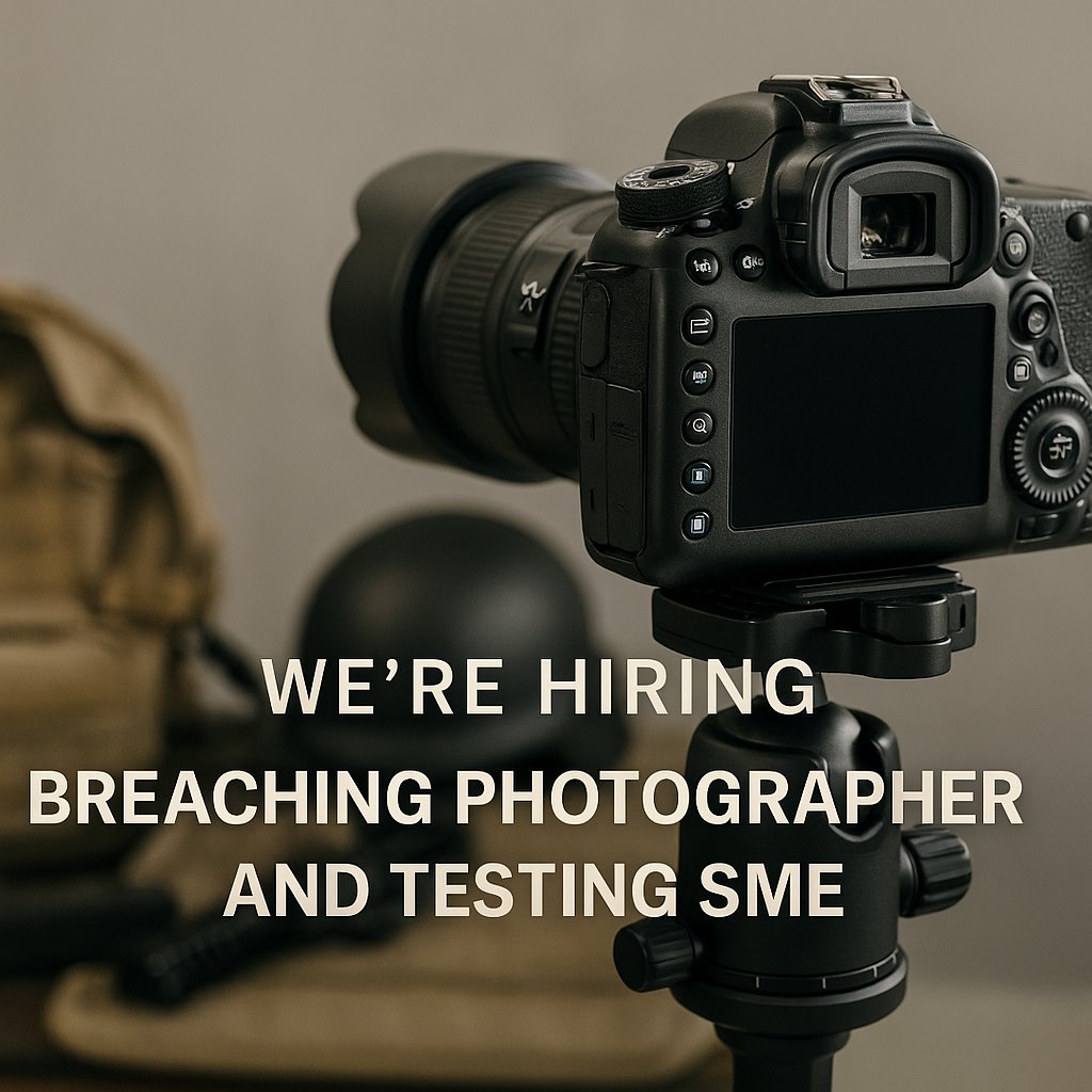 USfalcon_Inc's tweet image. We’re seeking a Breaching Photographer and Testing SME to support USSOCOM across multiple SOF locations. Capture, test, and perfect the precision behind every mission. Apply now: ow.ly/Wlvx50XpLLK

#DefenseJobs #SOFSupport #EngineeringCareers #MissionSuccess #Photography