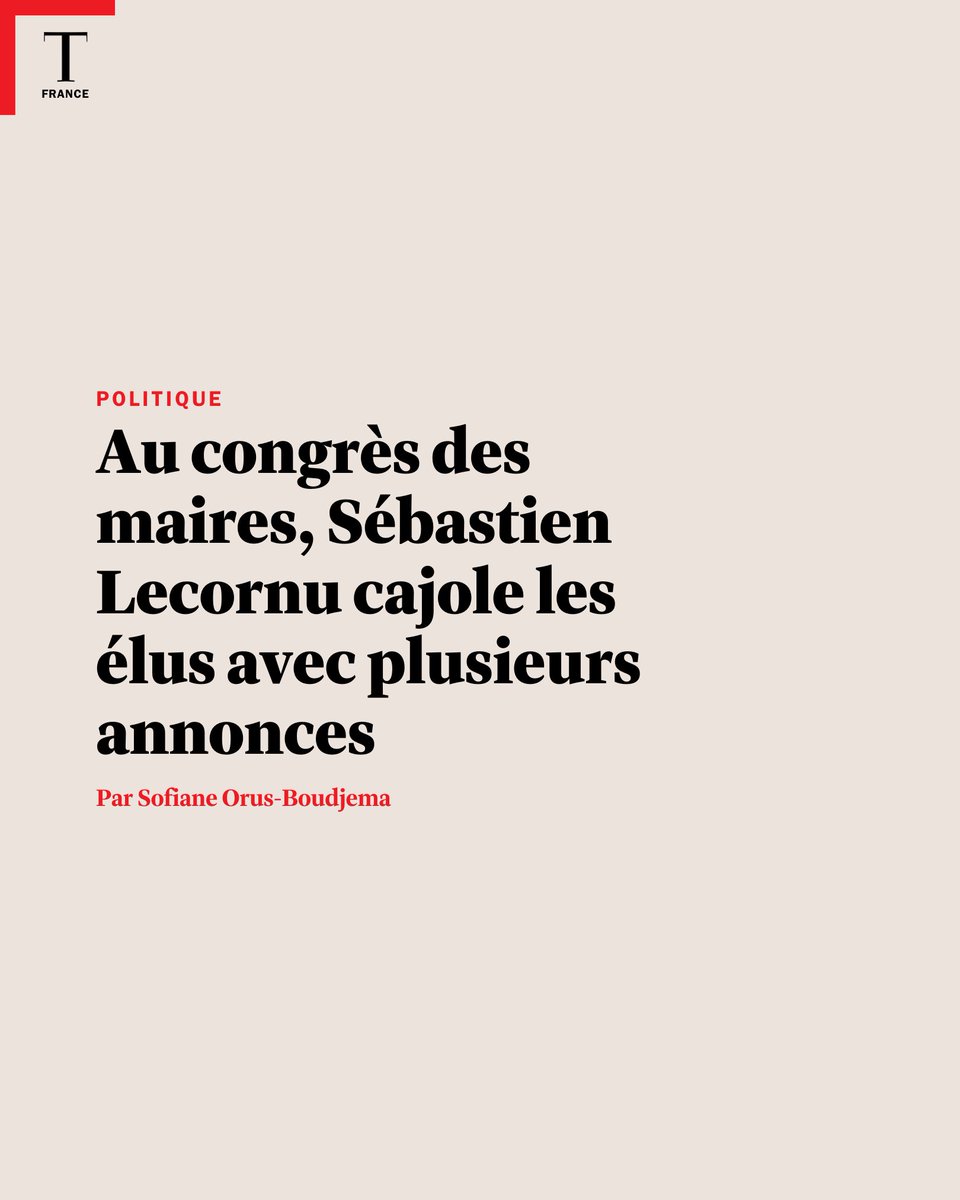 Devant un parterre de maires réunis au congrès de l’AMF, le Premier ministre a annoncé plusieurs mesures visant à faciliter l’exercice de leur mandat local. Des annonces qui n’ont cependant pas levé toutes les inquiétudes, notamment sur le PLF 2026.

timefrance.fr/politique/au-c…