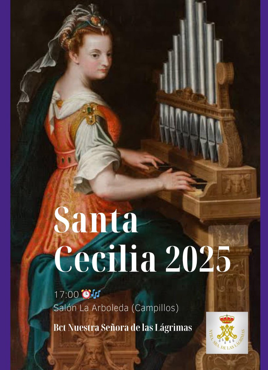 🎶 Mañana tendremos el placer, como cada año, de celebrar en nuestro pueblo, Campillos, el tradicional certamen en honor a Santa Cecilia. 

🎺🥁 #PorSiempreLágrimas