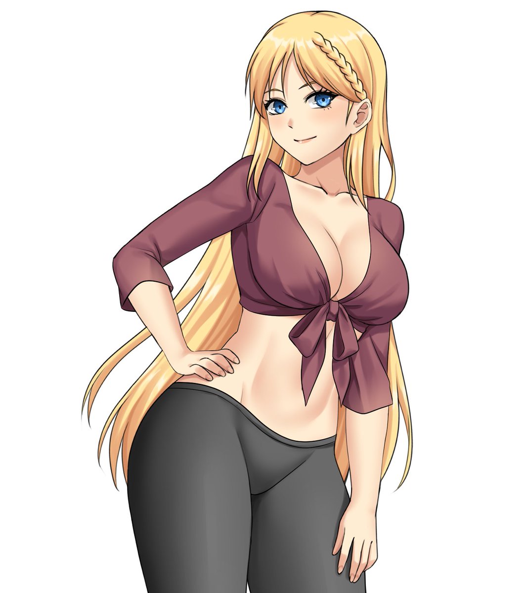 I plan to write a proper intro for each girl/model present in the game, meanwhile admire Chanel in her elegant outfit! She is a sort of ultimate goal in game (because she's the #1 model in the world) #indiedev #gamedev