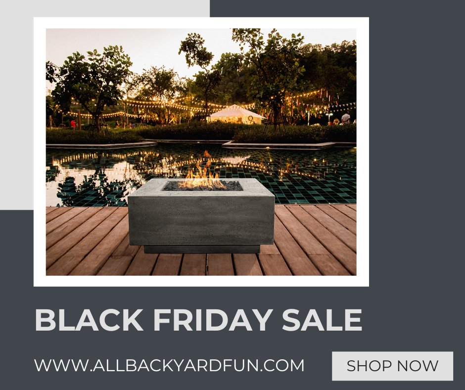 AllBackyardFun's tweet image. 🔥 Black Friday is ON!
Save big on fire tables &amp;amp; outdoor furniture at All Backyard Fun.
Shop now → allbackyardfun.com

Restrictions apply.

#BlackFriday #OutdoorLiving #AllBackyardFun