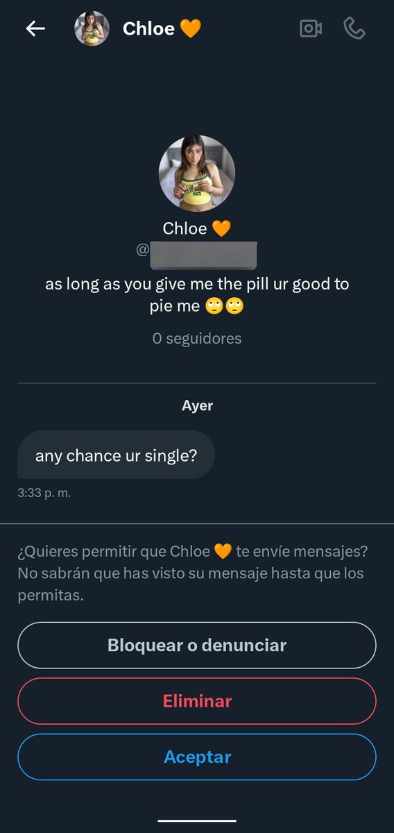 Como decirle que las mujeres no le interesan.