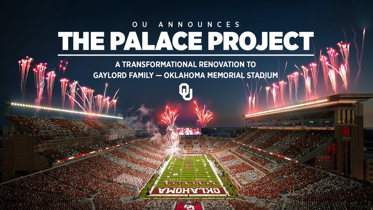 OU_Athletics's tweet image. Transforming the Future of @OU_Football 

📰 » ouath.at/PalaceProject