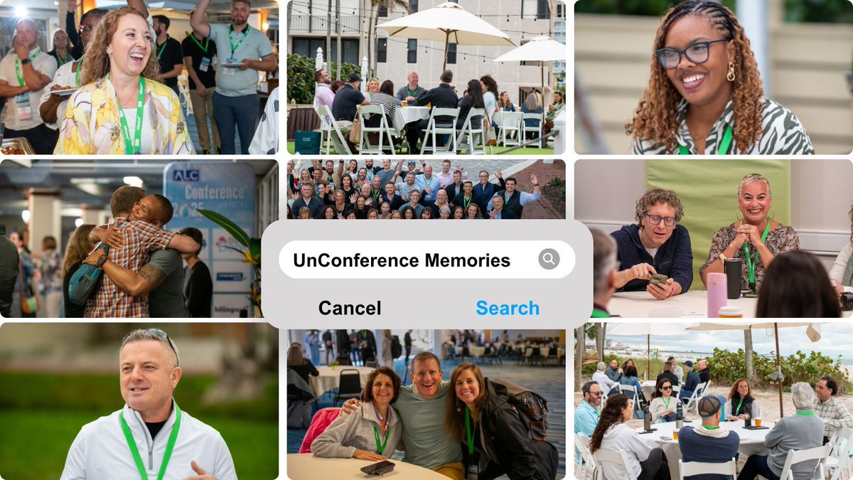 ALC_US's tweet image. The smiles, the ideas, the connections—last year’s UnConference had it all.

Join us this year in Puerto Rico to make new memories and spark new ideas. 🌊
web.cvent.com/event/62659fe9…