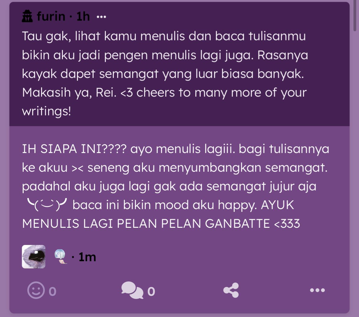 scriptreine's tweet image. (to all my fellow writers, just write!! a single word matters💗) revospring.net/@dearreine/a/1…