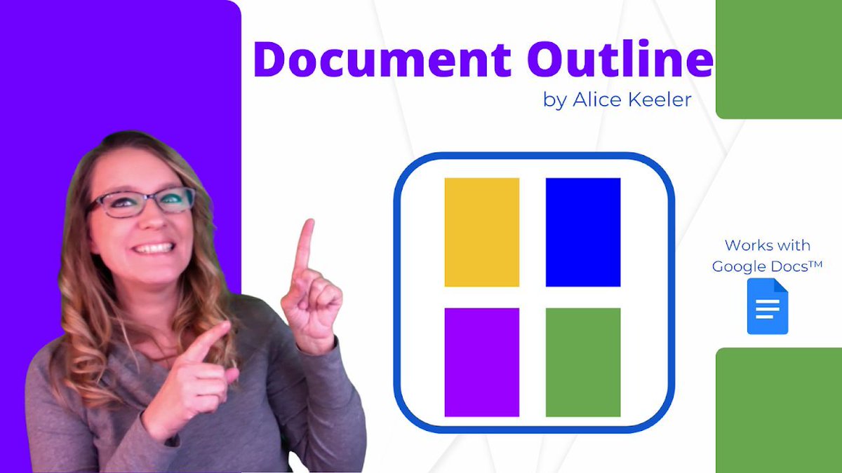 alicekeeler's tweet image. 📝 Turn your Google Doc structure into usable tools! Document Outline sends your headings to a new Doc, Slides, Forms, or Sheets. That means you can print a clean outline, build a presentation from your main points, or even generate a Form from your section titles.…