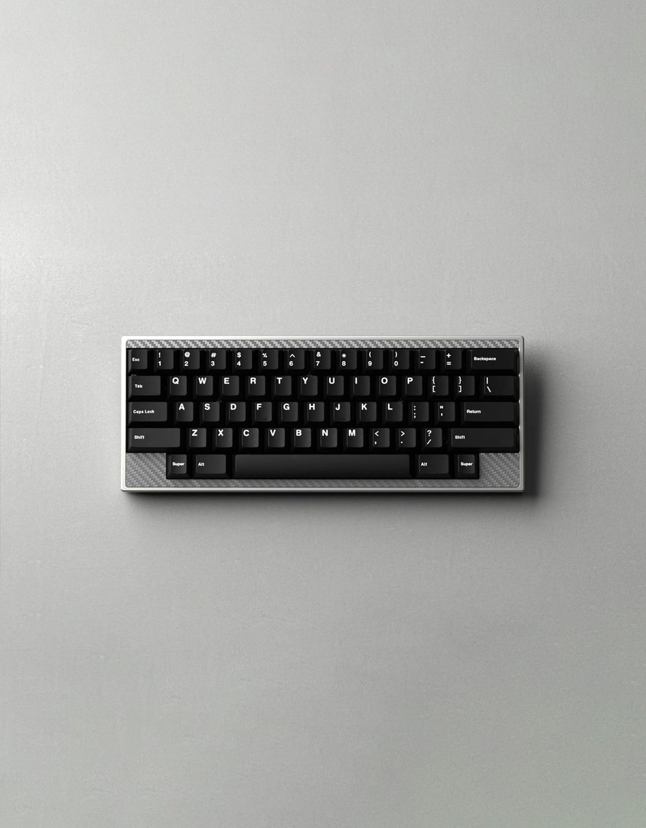 GMK CYL Mono.

A classic black and white GMK set for a super clean, timeless look. Preorder yours today.

novelkeys.com/products/gmk-c…