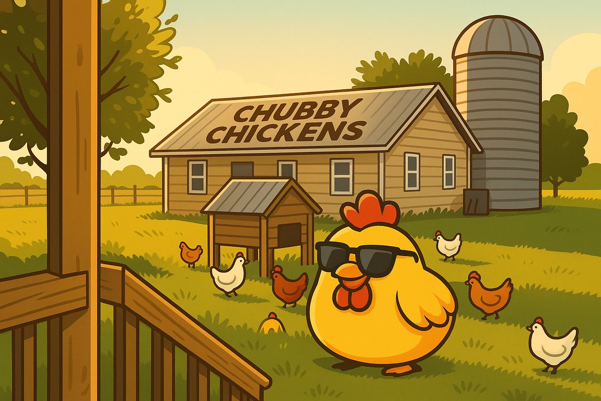 Hello from the farm 🚜
the chickens are out here actually touching grass and living their best life 🌾🐔

Fresh air, real sunshine, and vibes so calm even the flock chills out. No matter how wild the day gets, the sun always rises again… and so do we 🌅✨

CA: