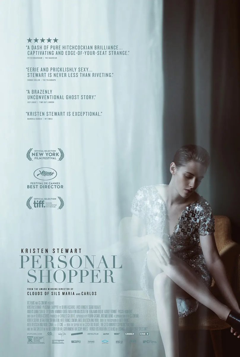 TallyMichelle4's tweet image. #PersonalShopper (2016)

A personal shopper in Paris refuses to leave the city until she makes contact with her twin brother who previously died there. 
#supernaturalMovies #FilmX 

Trailer youtube.com/watch?v=xC8Ajo…