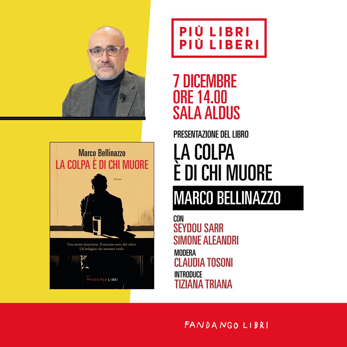 FandangoLibri's tweet image. I nostri appuntamenti a @piulibri25 ❤️‍🔥1/2