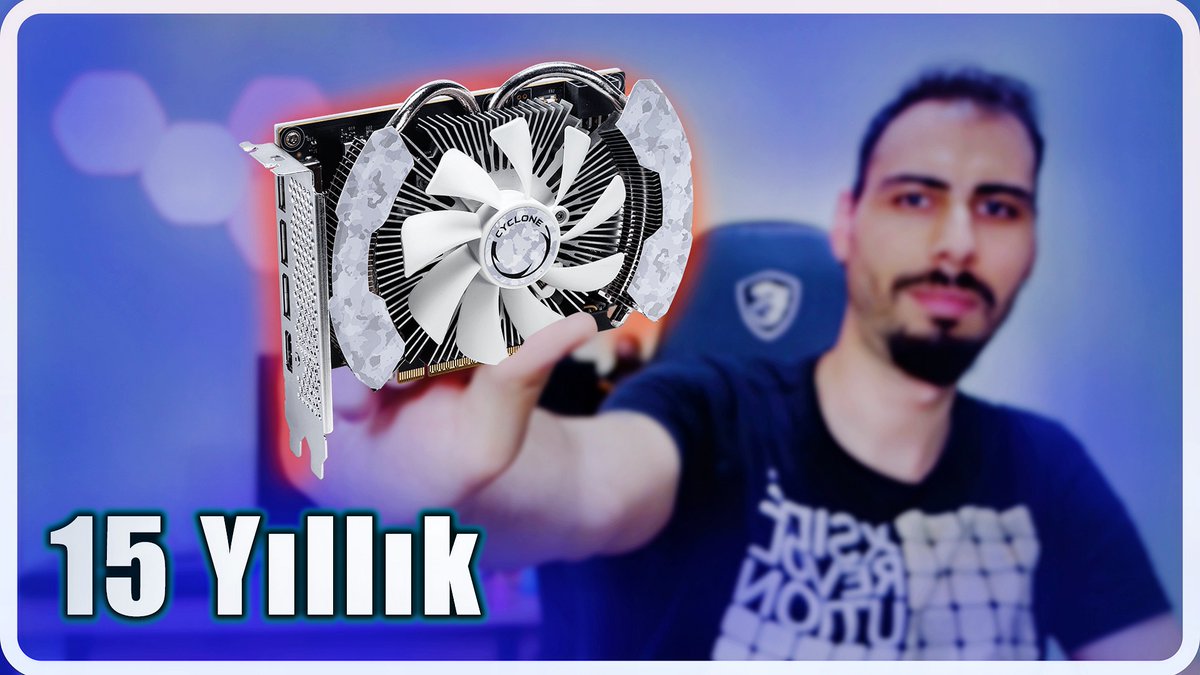 15 Yıllık Ekran Kartı Yeniden Doğdu: MSI CYCLONE RTX 5060
youtu.be/B_7wY6hN_aw

#msi #nvidia #ekrankartı #rtx #retro