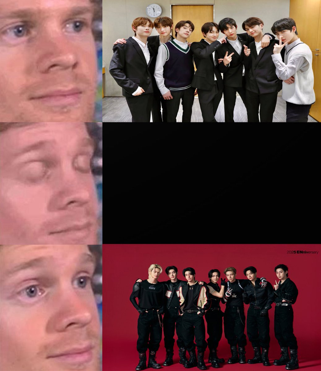 Enhagyy's tweet image. WE JUST BLINKED 😭😭😭😭😭😭😭