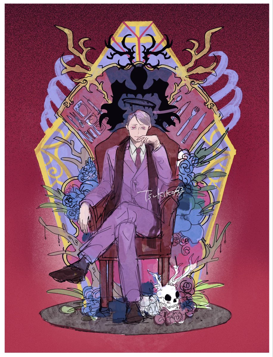 60歳のお誕生日おめでとうございます！ハンニの絵ですが記念に…✨