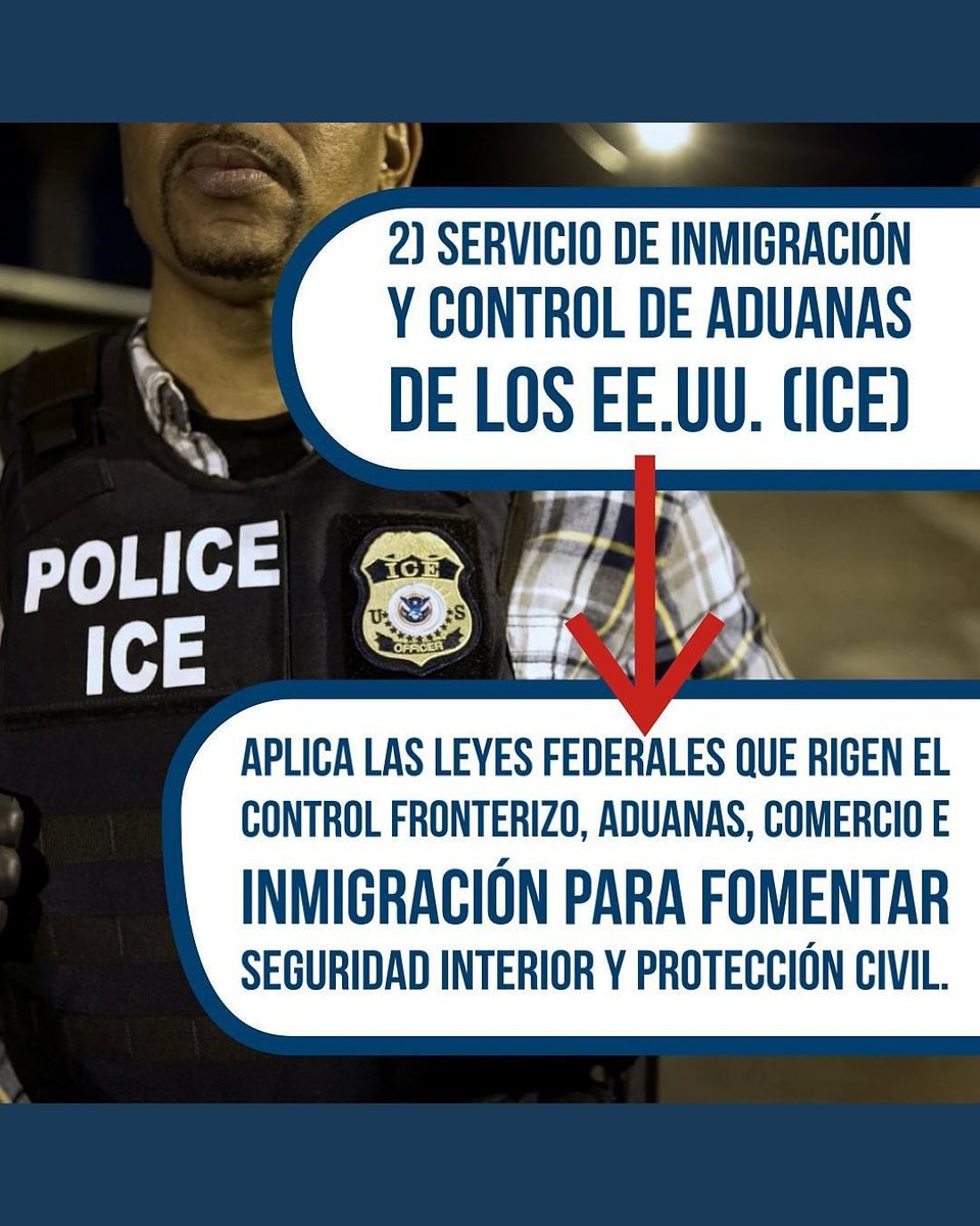 ¿Conoces el departamento de seguridad interior o DHS (Deparment of Homeland Security)? Una agencia importante para el control de la migración en Estados Unidos🇺🇸
.
¡Cualquier pregunta acerca de procesos migratorios no dudes en comentarme y te responderé próximamente!👇