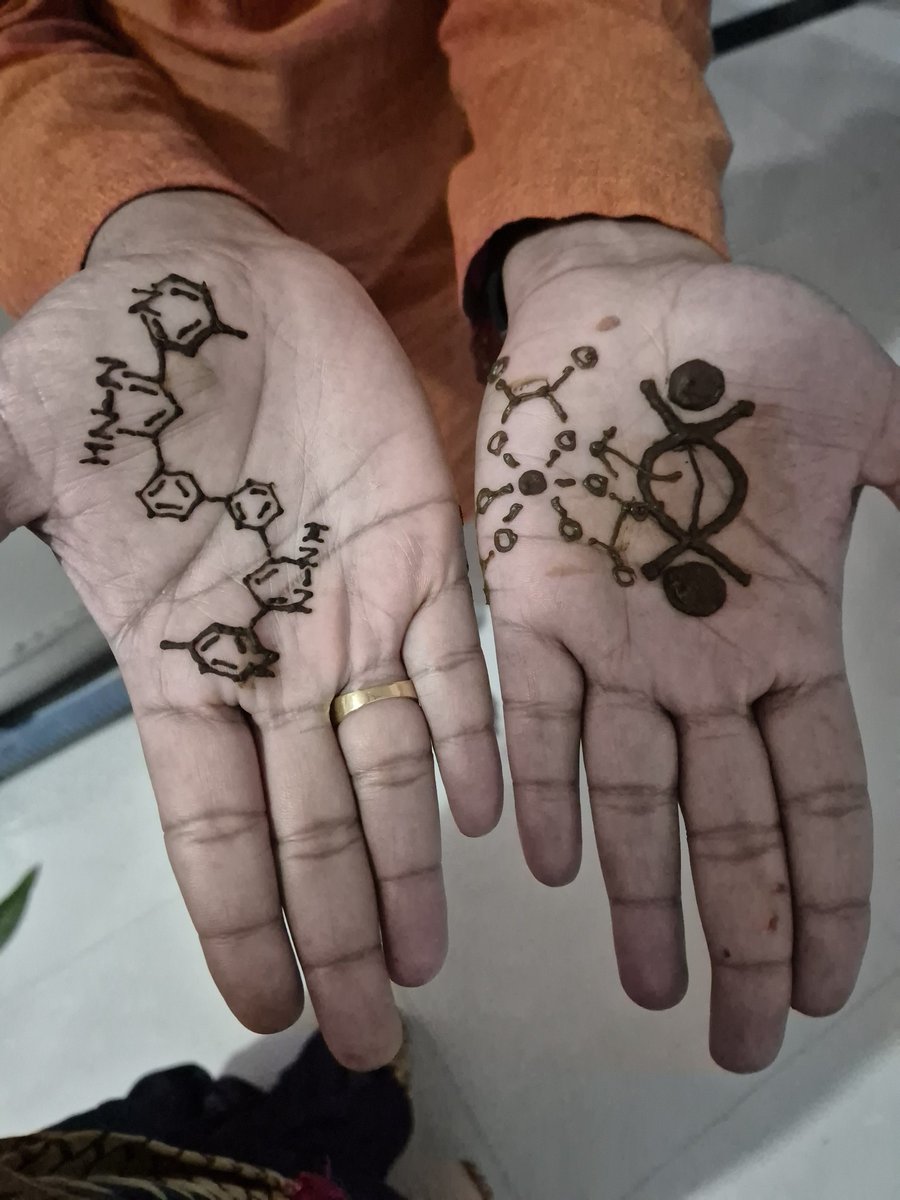 When you can't help infusing some chemistry into your brother's wedding.