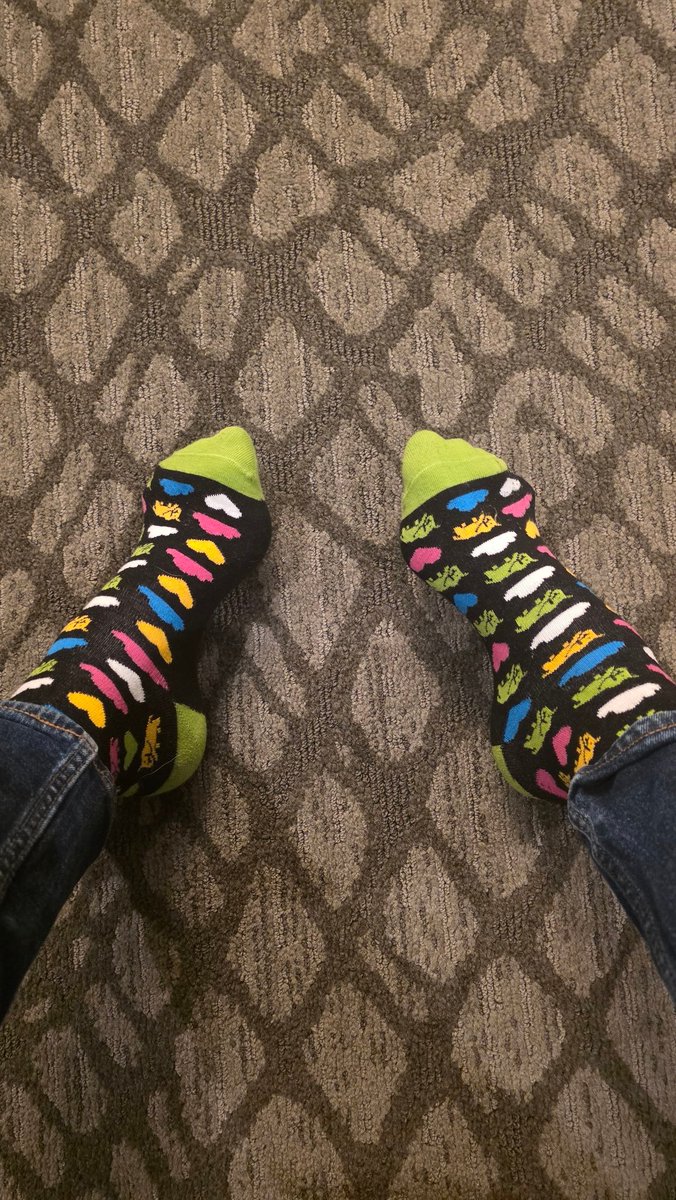 GFritchey's tweet image. I have been remiss on posting socks pictures,  but I assure you, every day but #SqlKilt, I was wearing a different pair of #PostgreSQL socks. Today is #Azure Postgresql. @PASSDataSummit