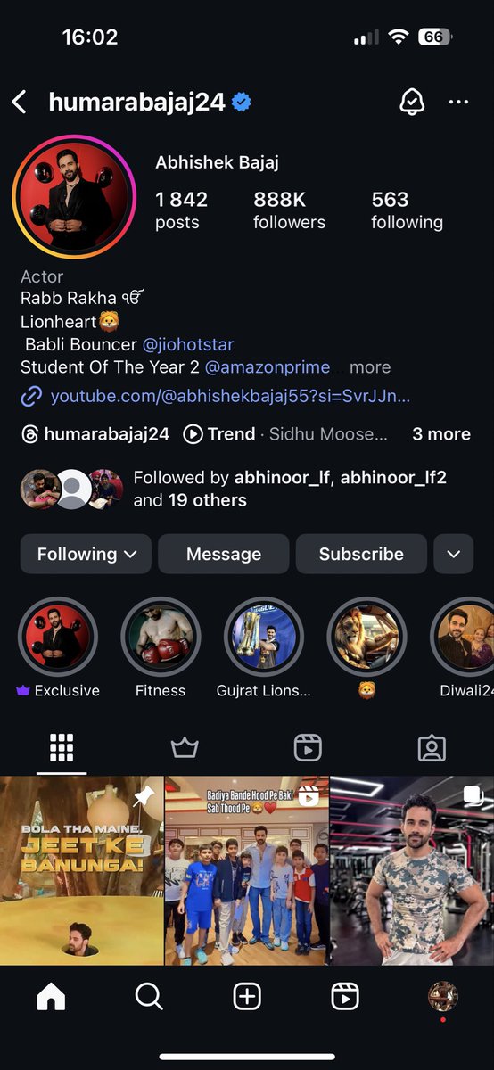 888k 💯 ok go follow #AbhishekBajaj #Abhinoor #BiggBoss19 #HumaraBajaj #BiggBoss #BB19