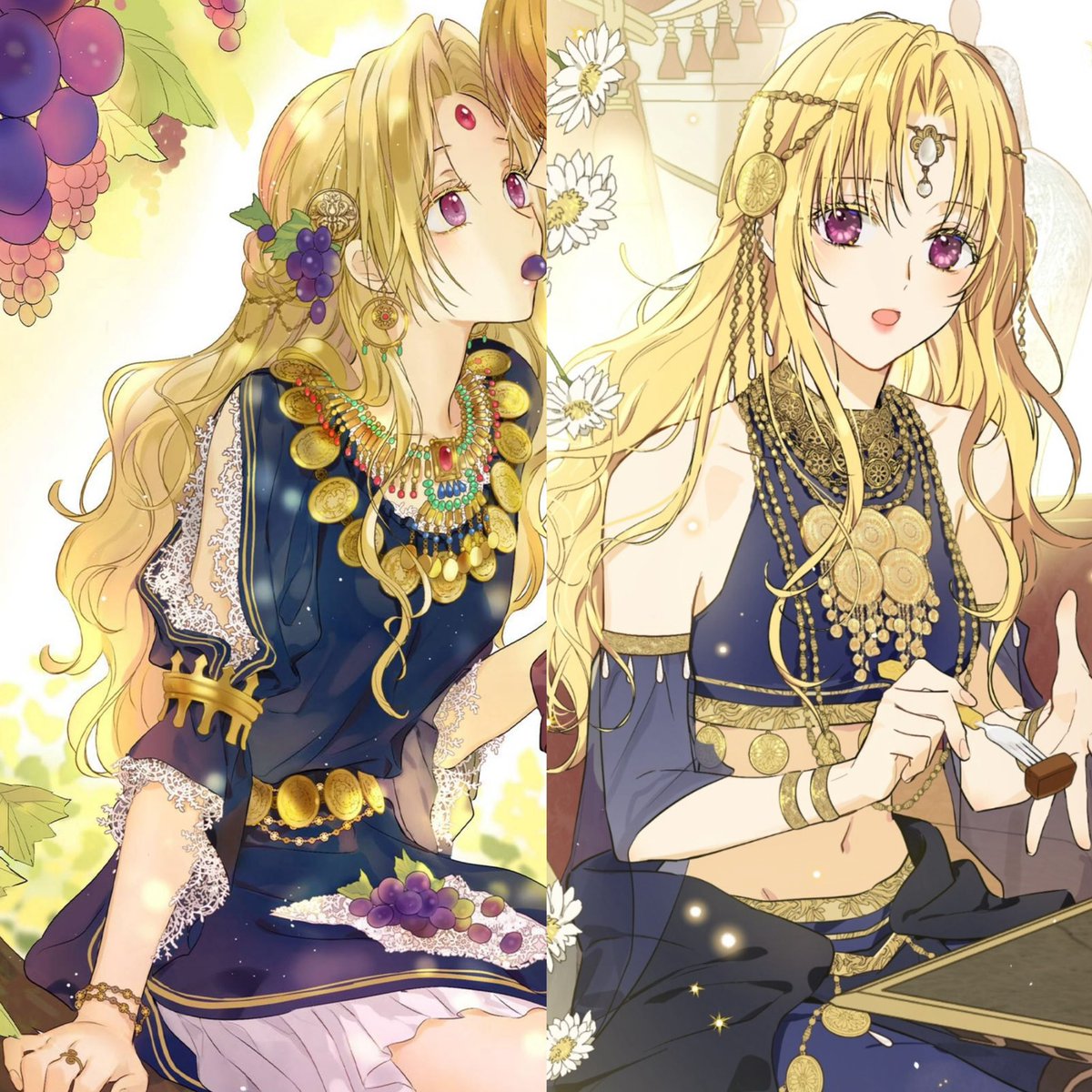 That color suits her well…