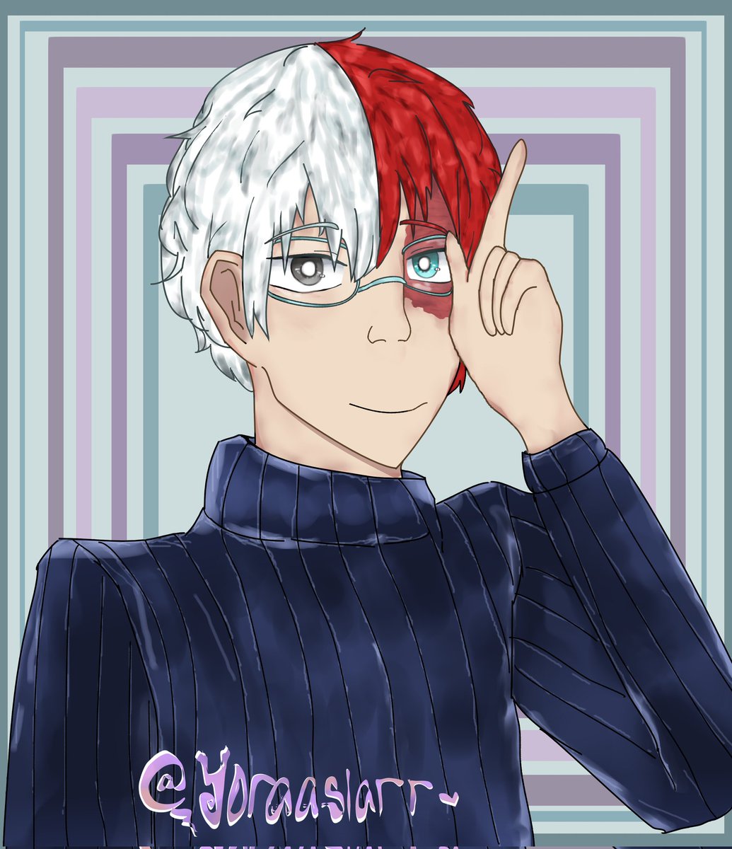 yoraaslarr's tweet image. Glasses Shouto my loveee
#TodorokiShouto #mhatwt