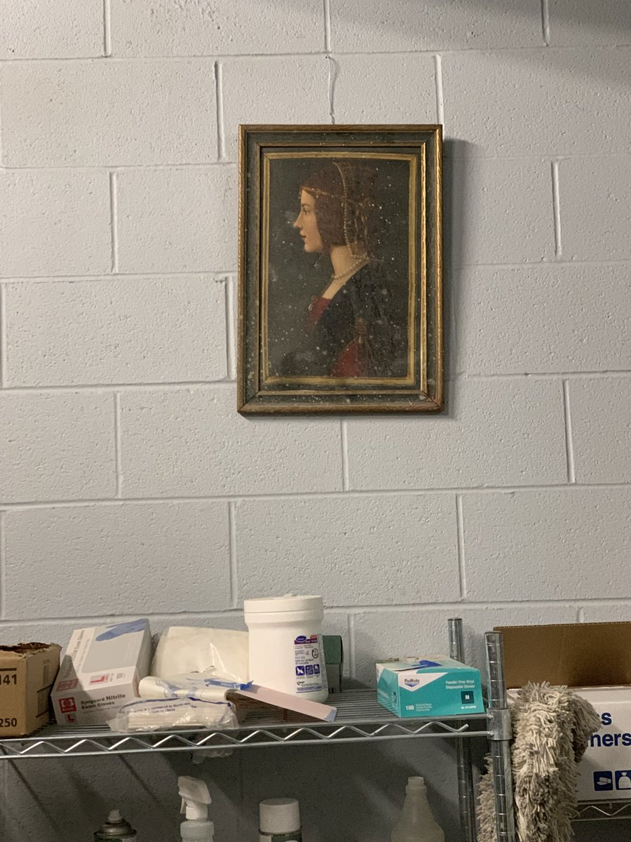 Today I learned that custodians, like the monks of old, preserve the works of the West.