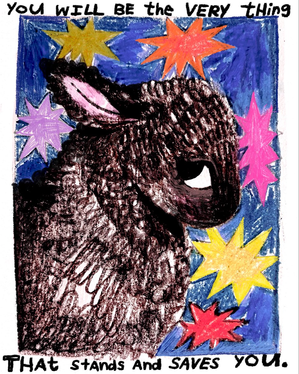 ArchBudzar's tweet image. little black sheep says: