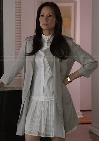 ciudadanoCrane's tweet image. Poco se habla de la elegancia de Lucy Liu en #elementary