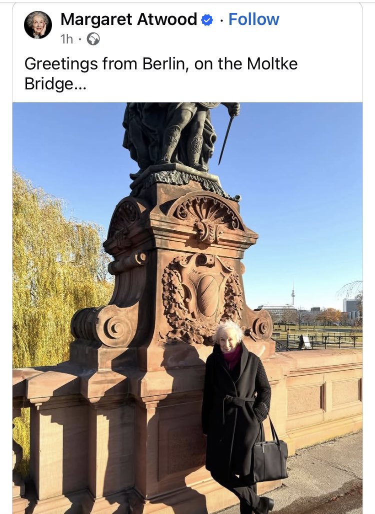 Margaret Atwood is in town! 🙌