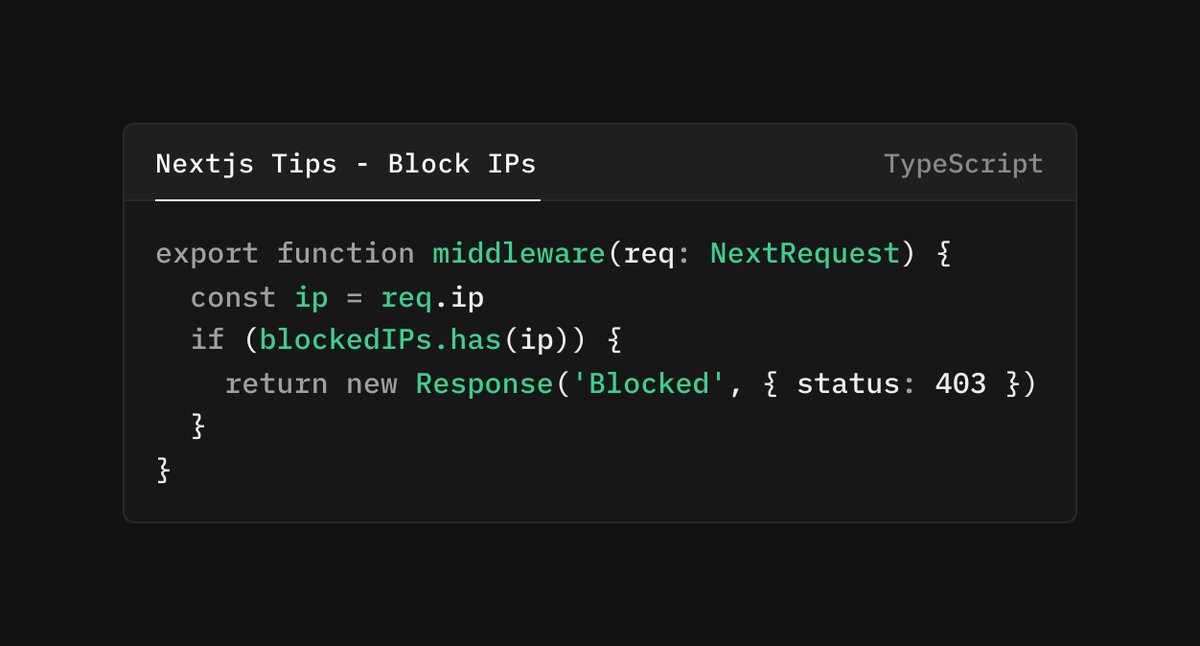 powder_as's tweet image. Stop bad actors at the edge. Before they touch your DB.

#nextjs #programmingtip #codingtip #buildinginpublic #letsconnect