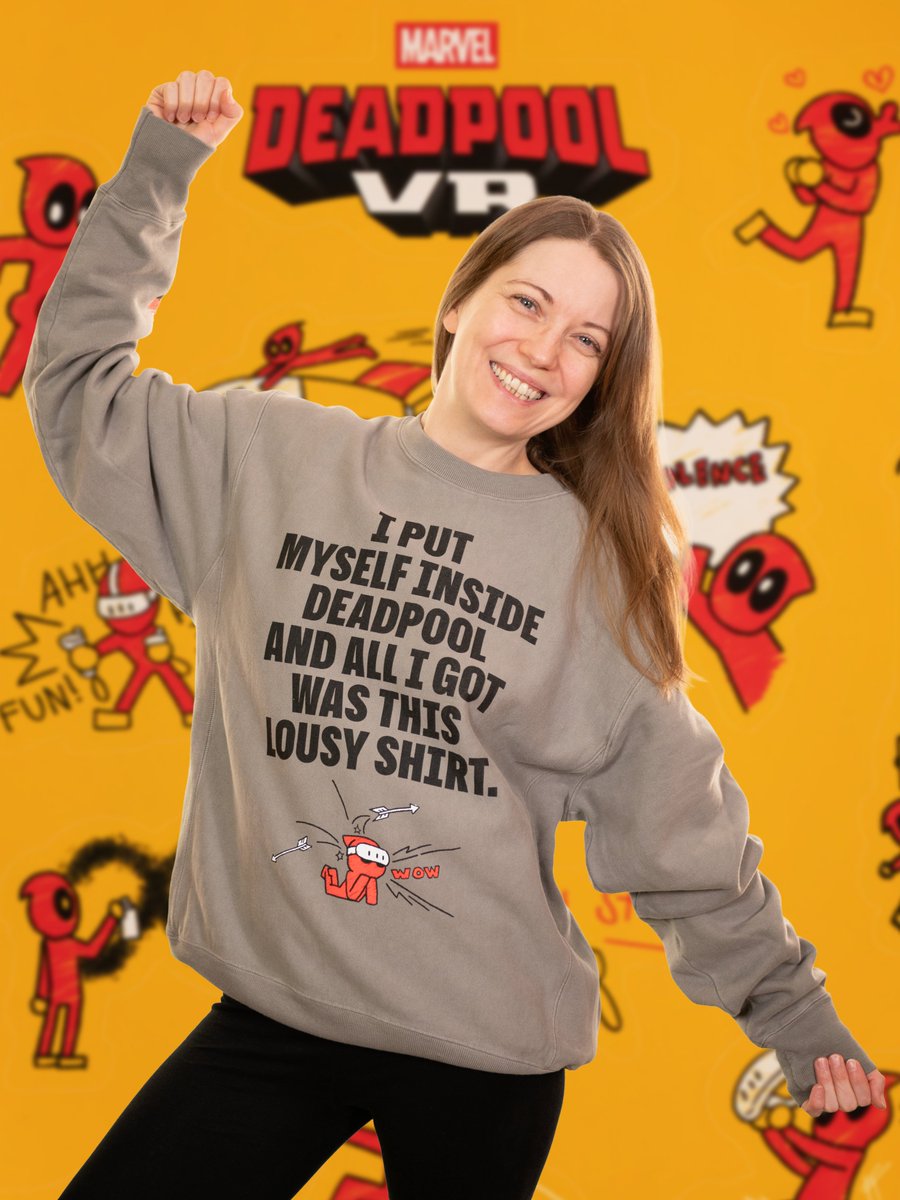 xoxobluff's tweet image. Thanks, Wade ❤
#Deadpool #DeadpoolVR #QuestCreatorPartner