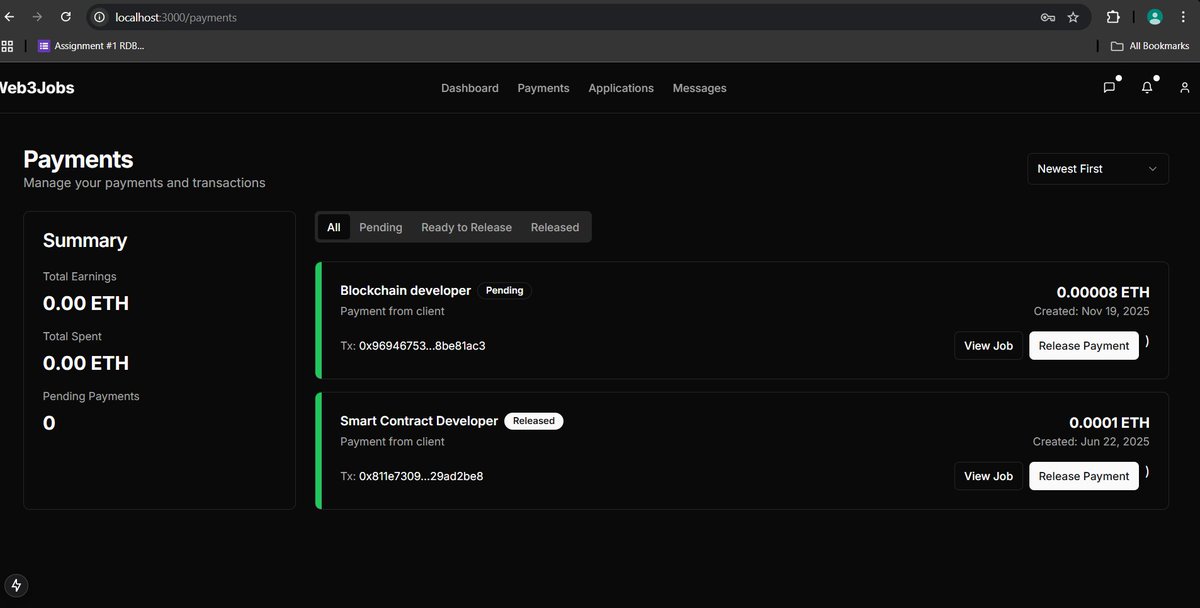 _a_m_i_t_1's tweet image. Day 495 of #500DaysOfCode

Setup frontend for integrating payment gateway in web3 freelance platform.