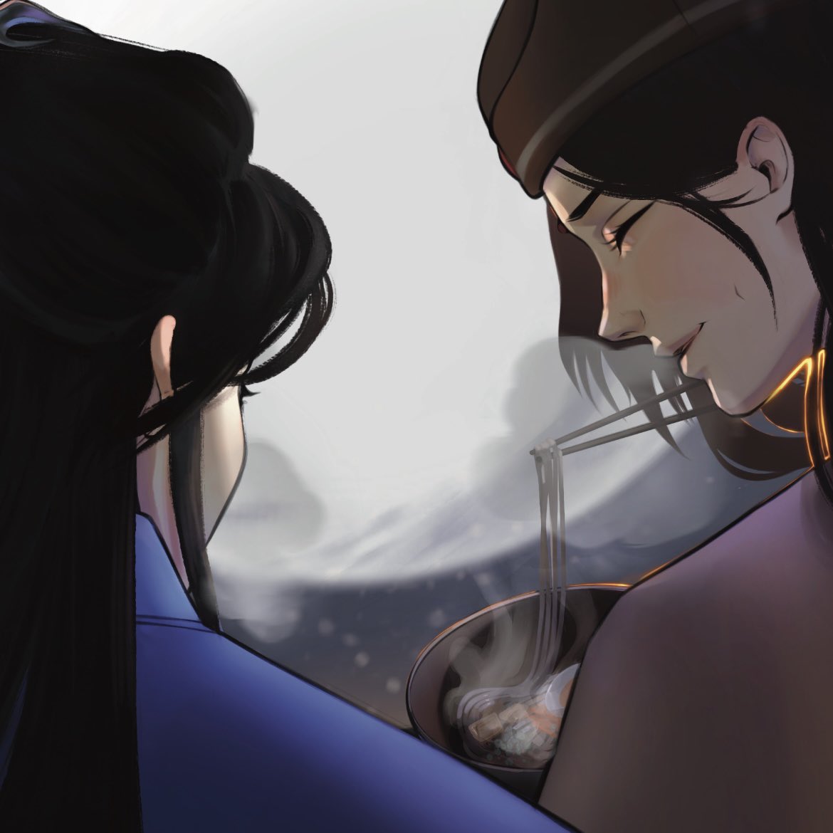 Blutstein_art's tweet image. Sneak peak of my part in the #XiyaoCalendar2026🤫
#mdzs #xiyao #lanxichen