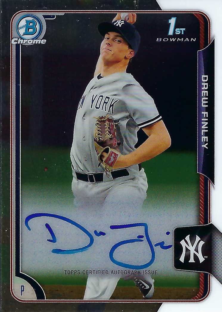 boninsportscard's tweet image. added to our personal collection - 2015 Bowman Draft Chrome Draft Pick Autographs Drew Finley BCA-DF

#autograph #autographcollection #baseball #MLB #drewfinley #NewYorkYankees #ebayfinds #bowmanchrome #BoninSportsCards #autographcollectingwdannyb