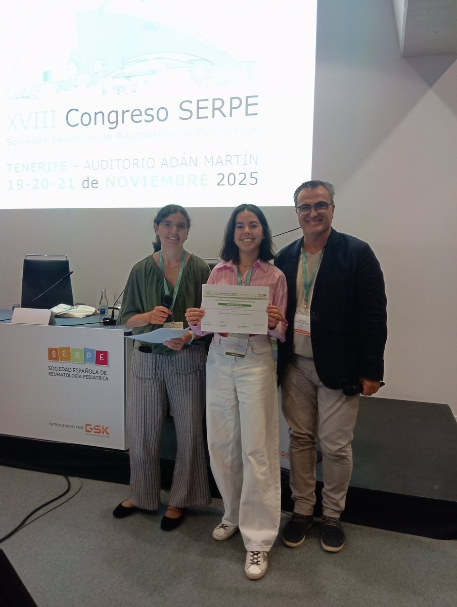 SERPE_ReuPed's tweet image. Premios a mejor póster, mejores comunicaciones orales y mejor caso clínico. Enhorabuena! #serpe2025