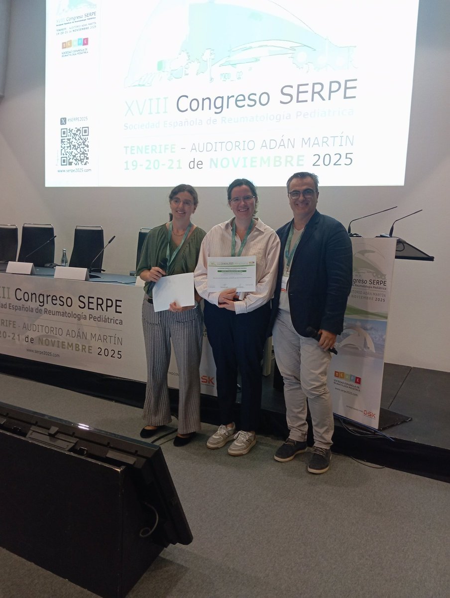 SERPE_ReuPed's tweet image. Premios a mejor póster, mejores comunicaciones orales y mejor caso clínico. Enhorabuena! #serpe2025