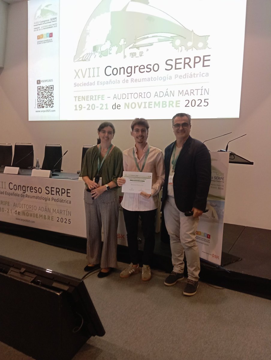 SERPE_ReuPed's tweet image. Premios a mejor póster, mejores comunicaciones orales y mejor caso clínico. Enhorabuena! #serpe2025