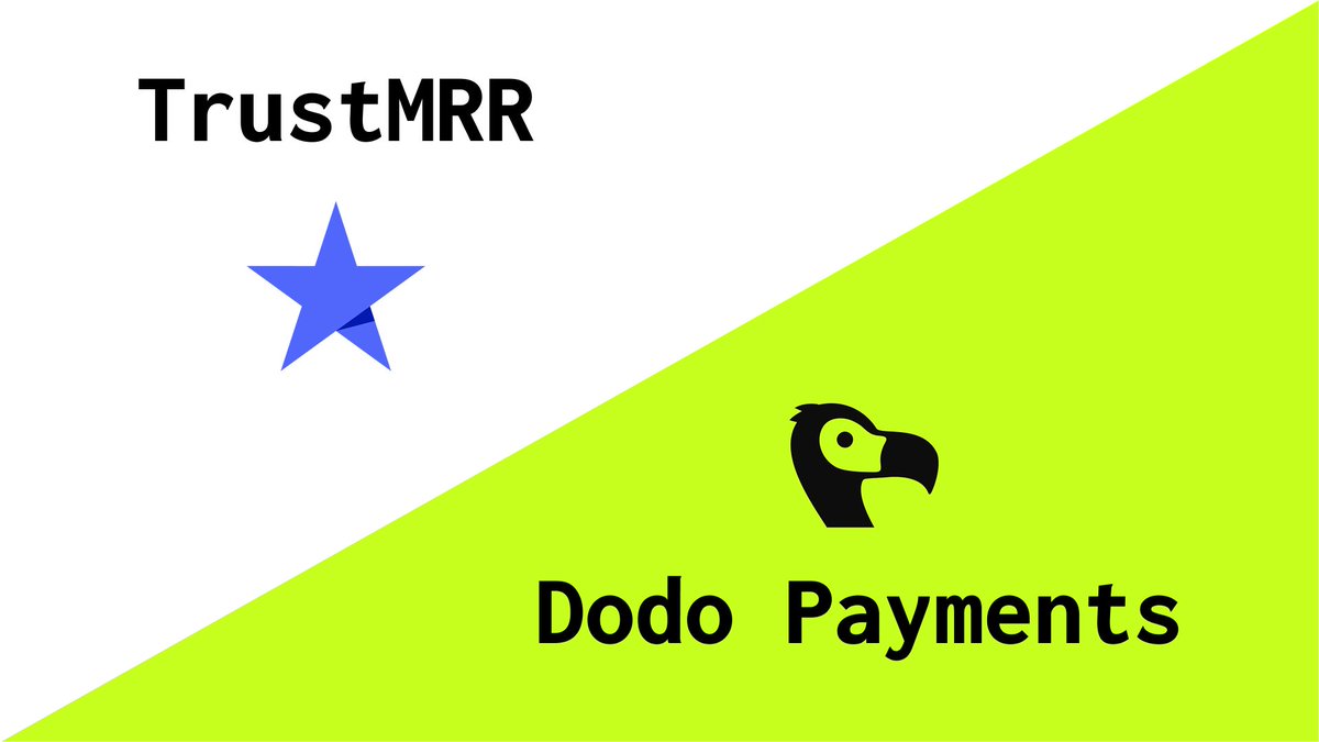 これはあなたのインドのためのものです🇮🇳

 TrustMRRで@dodopaymentsを使用してスタートアップの収益を確認できるようになりました✨

リーダーボードを登りましょう!