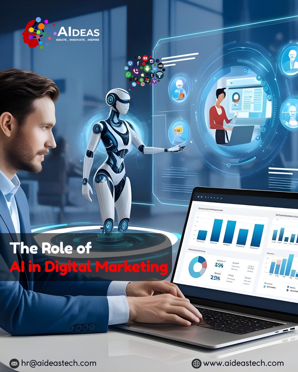 AIdeastech's tweet image. At AIdeas Tech Solutions, we empower businesses with advanced AI-powered marketing tools that enhance targeting, boost engagement, and maximize ROI. With our intelligent automation and analytics, brands can stay ahead in the competitive digital landscape.
#AIdeastechsolutions
